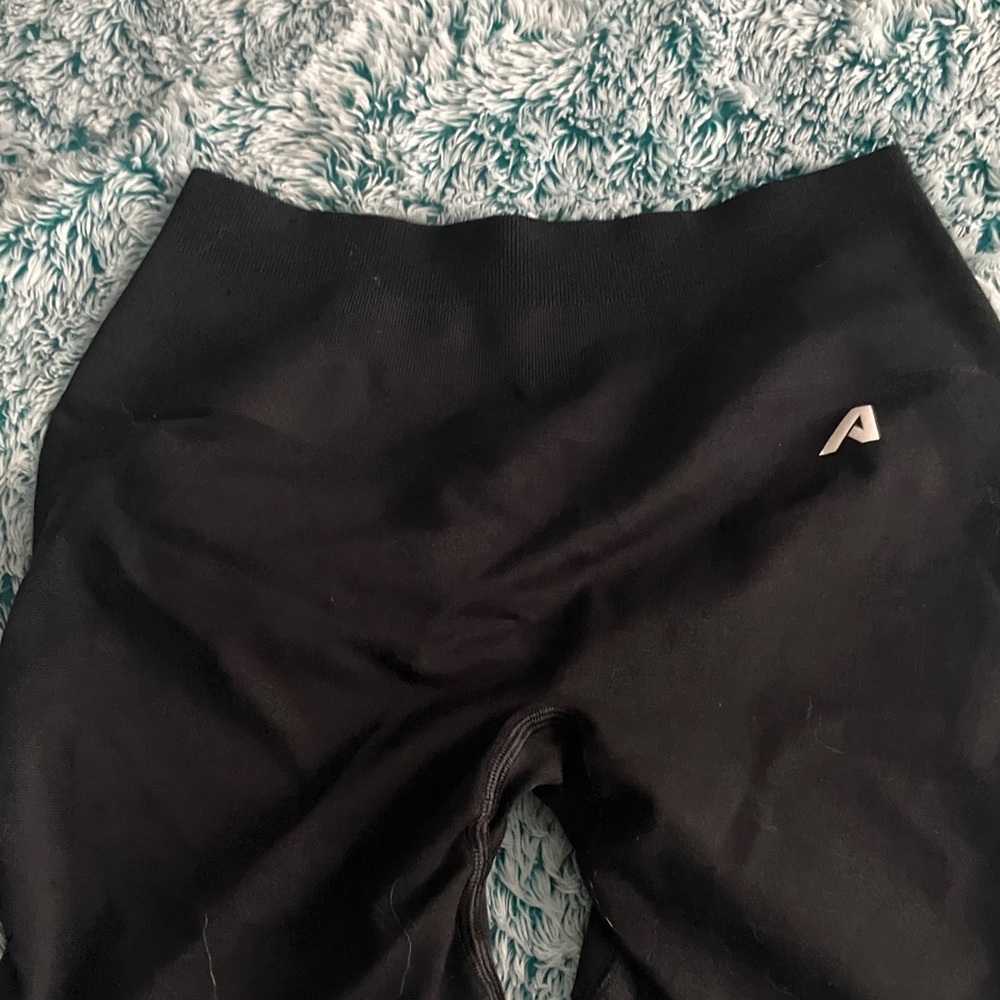 Alphalete Jet Black Women's Athletic Shorts